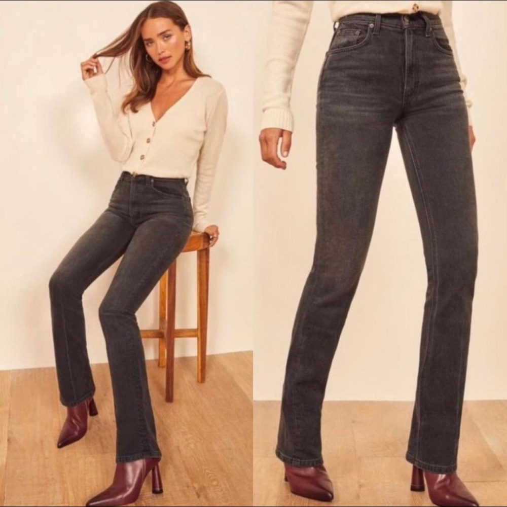 Reformation Peyton high rise bootcut jeans